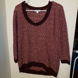 Maroon sweater
